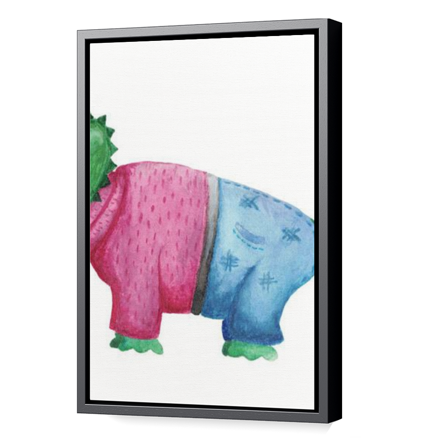 Thumbnail for Canvas - Black Floating Frame