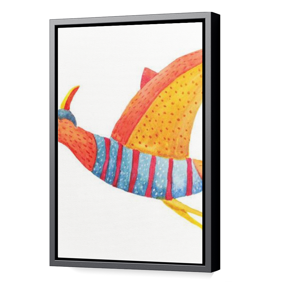 Thumbnail for Canvas - Black Floating Frame