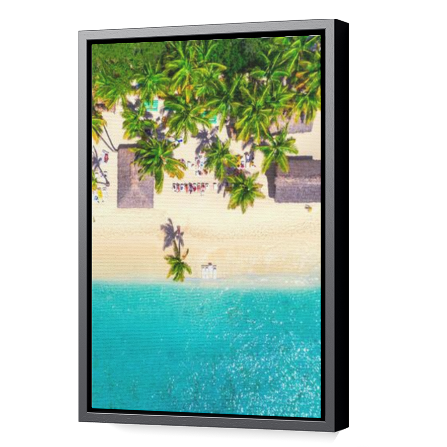 Thumbnail for Canvas - Black Floating Frame