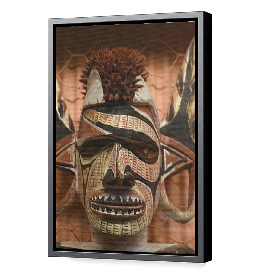 Thumbnail for Canvas - Black Floating Frame