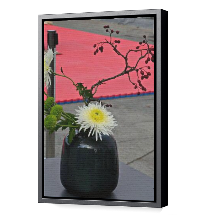 Thumbnail for Canvas - Black Floating Frame