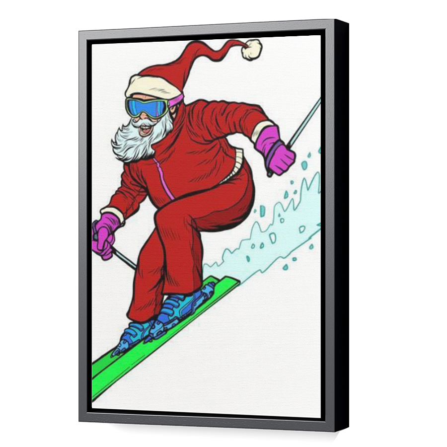 Thumbnail for Canvas - Black Floating Frame