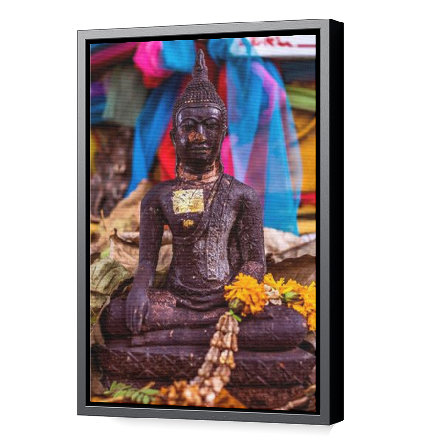 Thumbnail for Canvas - Black Floating Frame