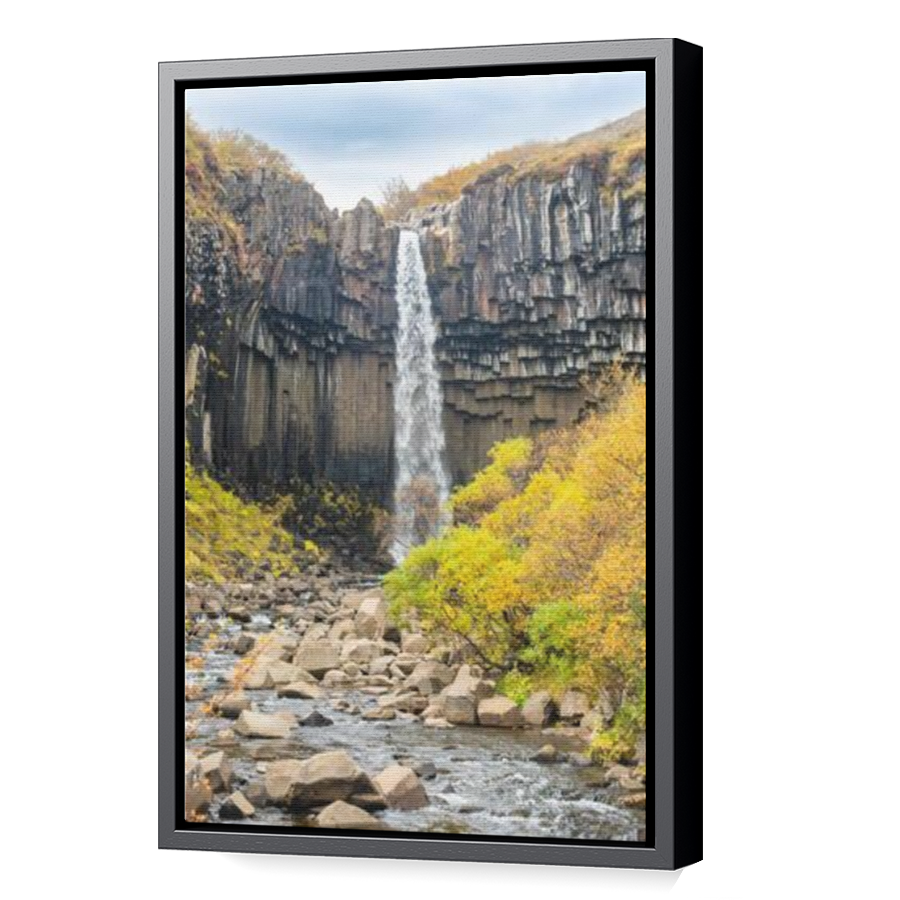 Thumbnail for Canvas - Black Floating Frame