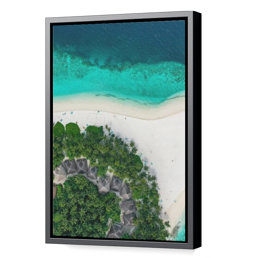 Thumbnail for Canvas - Black Floating Frame