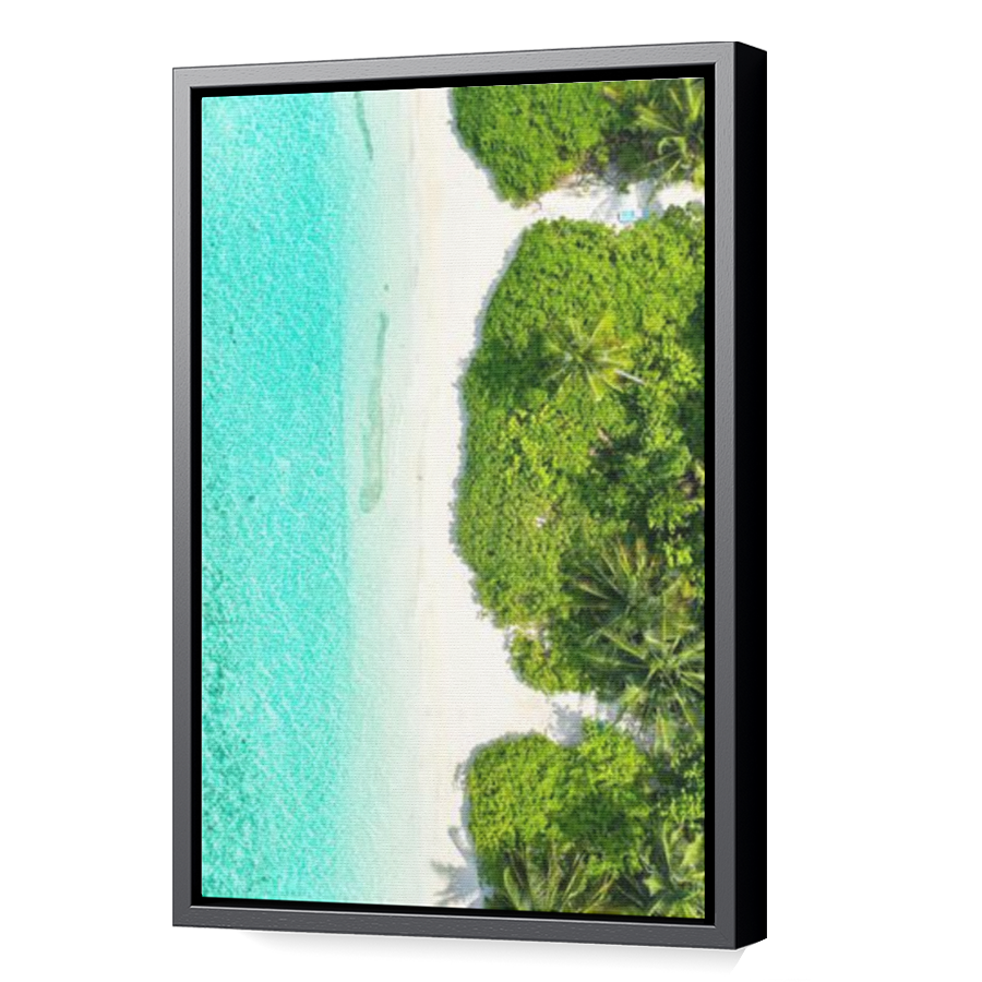 Thumbnail for Canvas - Black Floating Frame