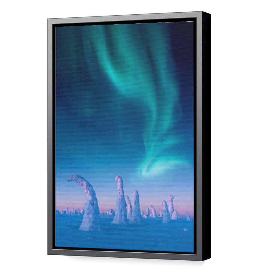 Thumbnail for Canvas - Black Floating Frame