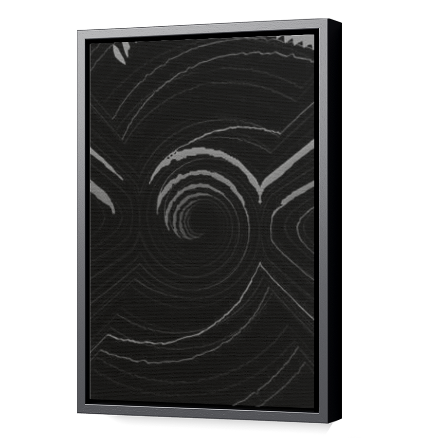 Thumbnail for Canvas - Black Floating Frame