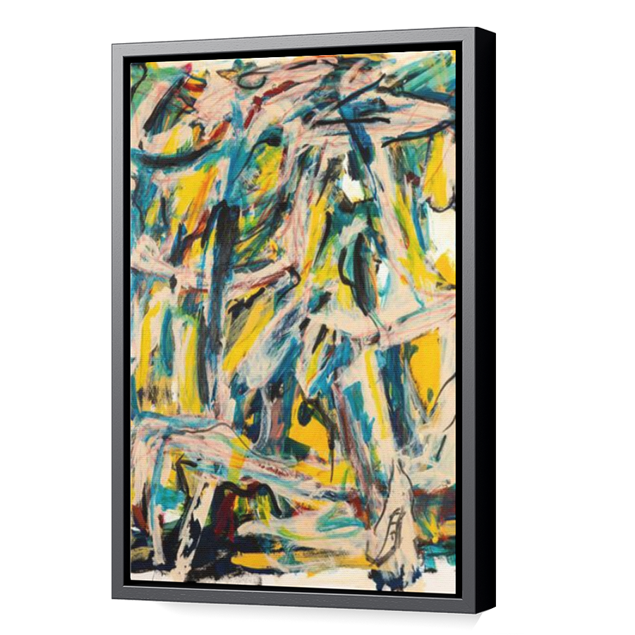 Thumbnail for Canvas - Black Floating Frame