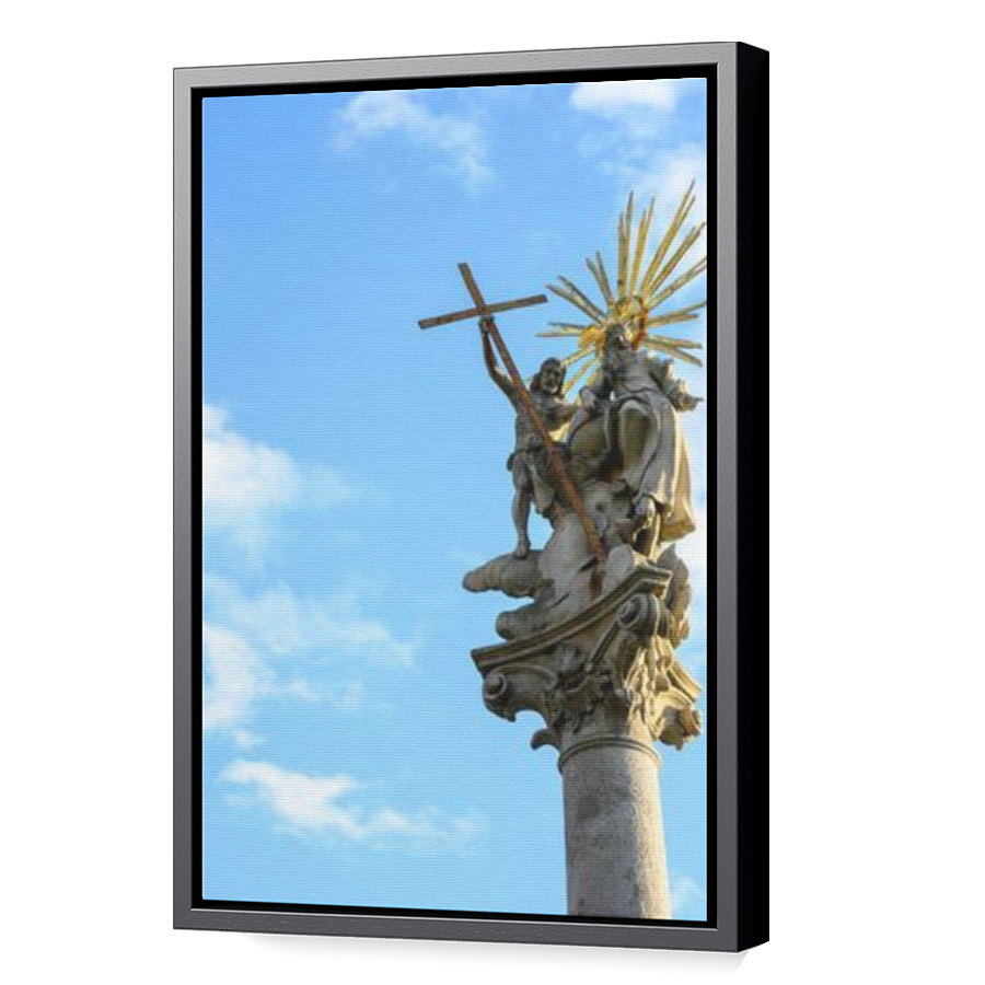 Thumbnail for Canvas - Black Floating Frame