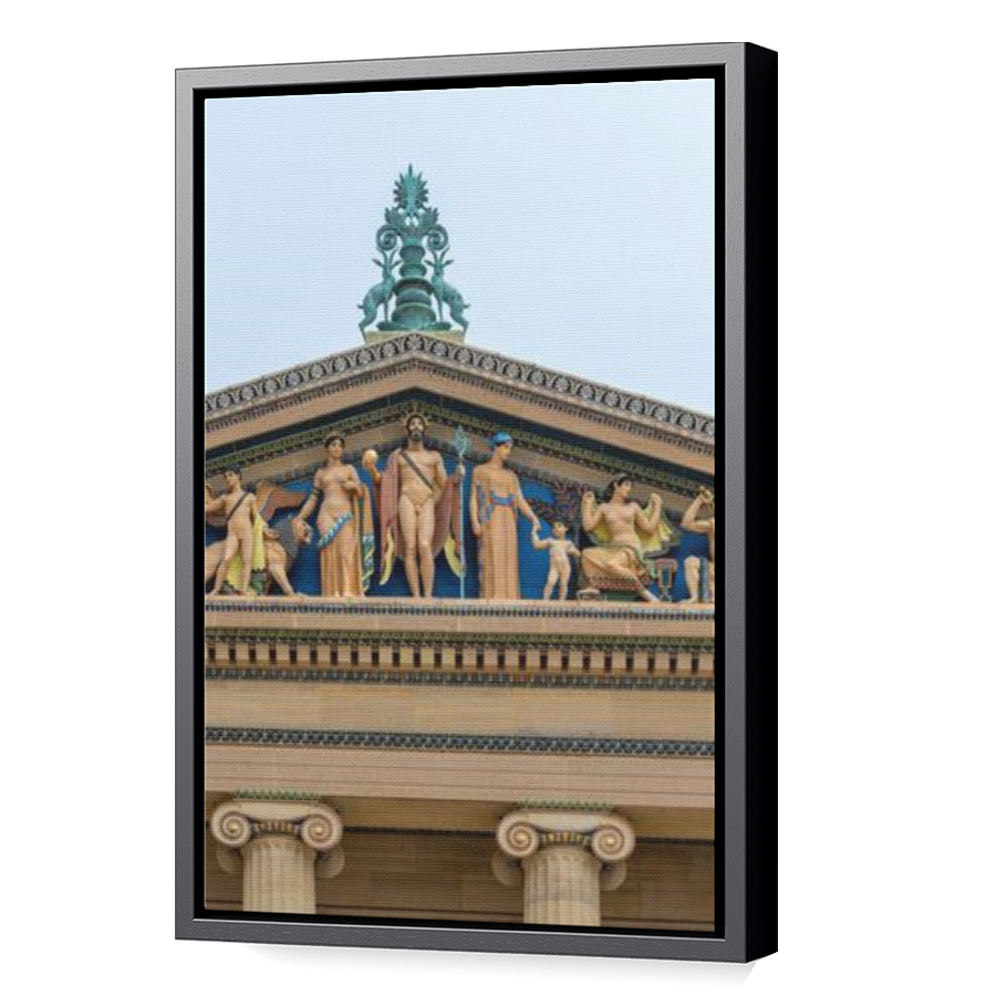 Thumbnail for Canvas - Black Floating Frame