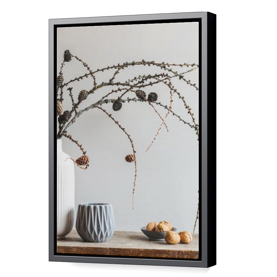 Thumbnail for Canvas - Black Floating Frame