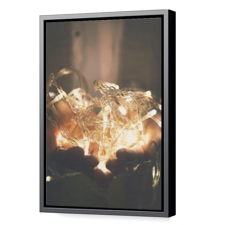 Thumbnail for Canvas - Black Floating Frame