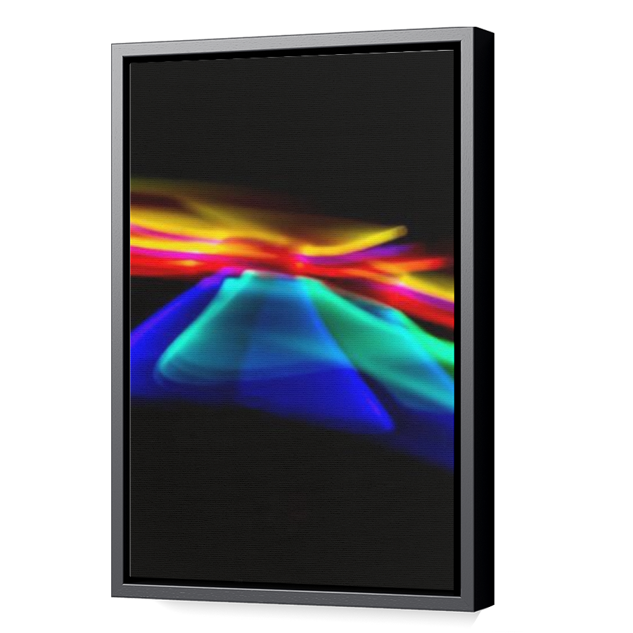 Thumbnail for Canvas - Black Floating Frame