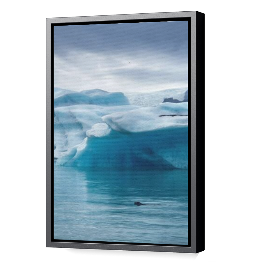 Thumbnail for Canvas - Black Floating Frame