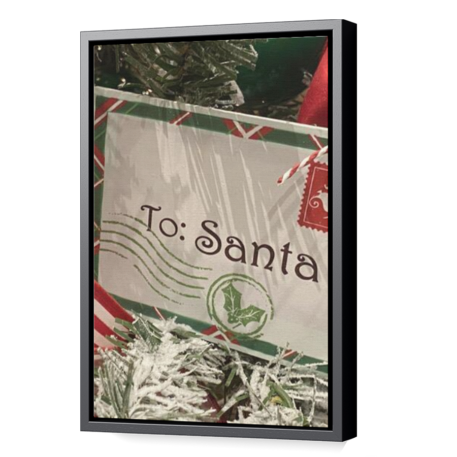 Thumbnail for Canvas - Black Floating Frame