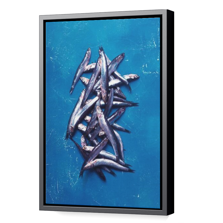 Thumbnail for Canvas - Black Floating Frame