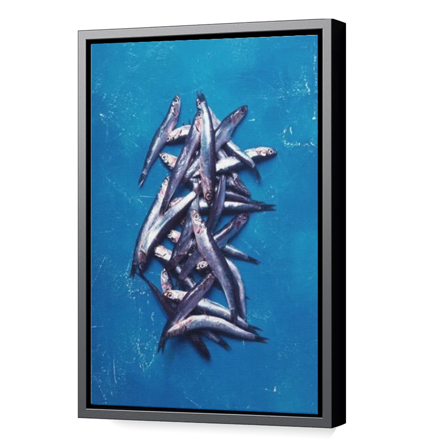 Thumbnail for Canvas - Black Floating Frame