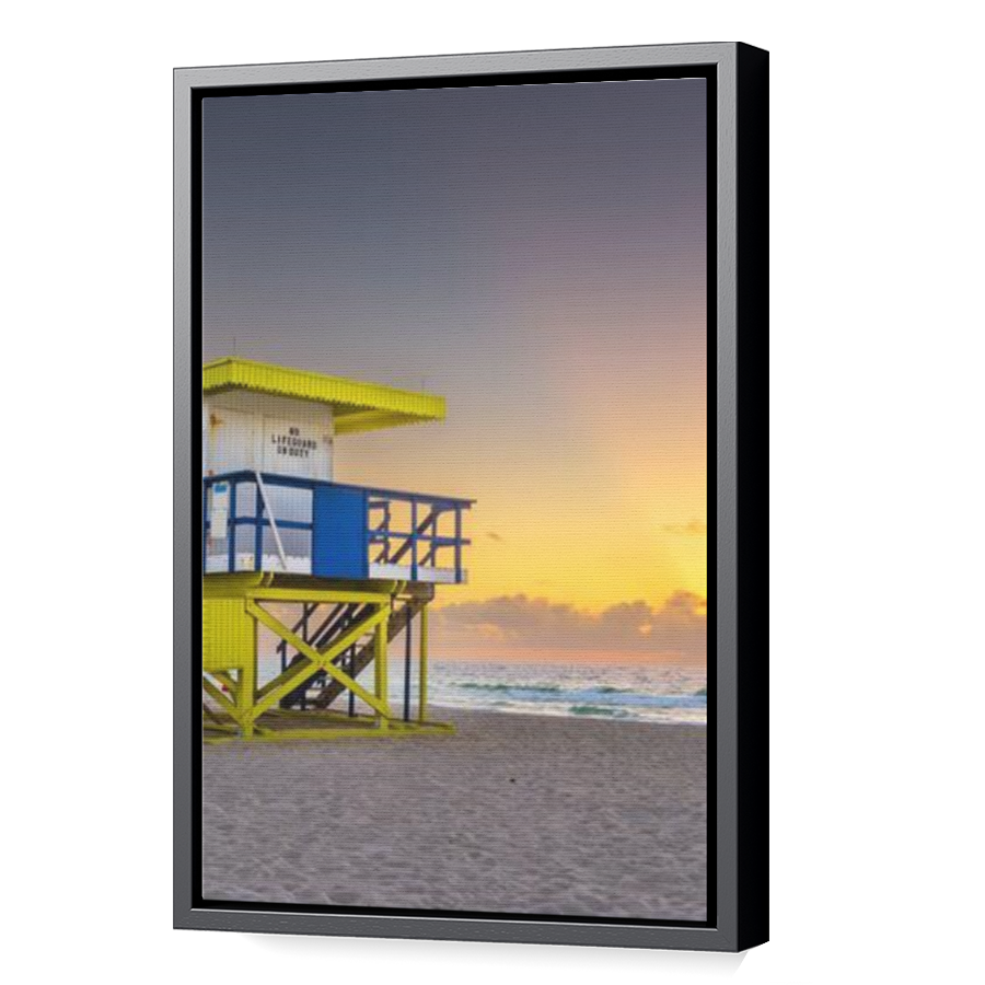 Thumbnail for Canvas - Black Floating Frame