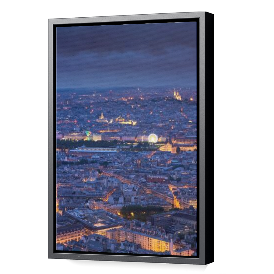 Thumbnail for Canvas - Black Floating Frame