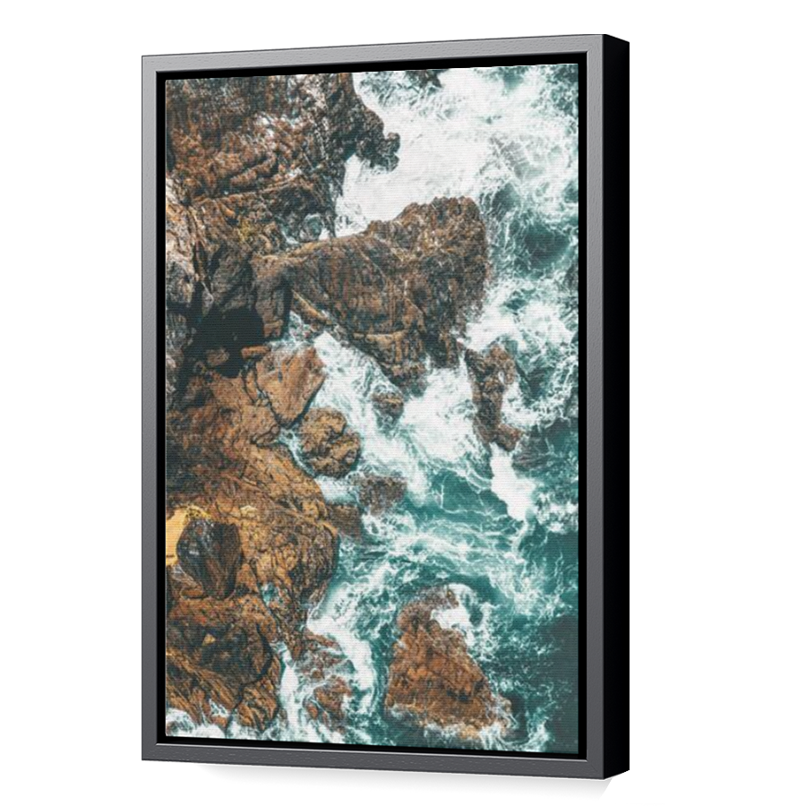 Thumbnail for Canvas - Black Floating Frame