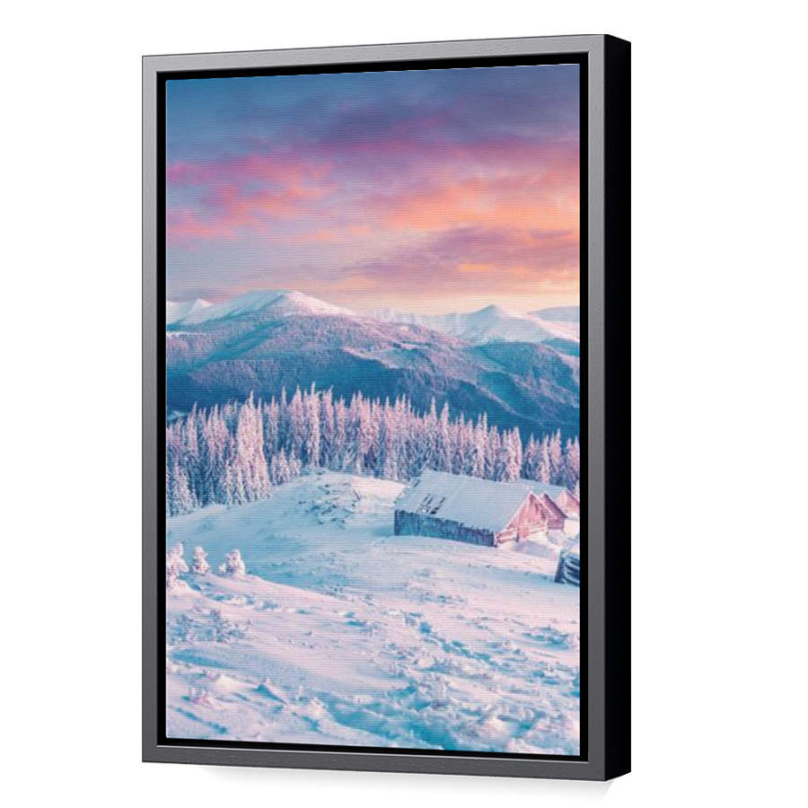 Thumbnail for Canvas - Black Floating Frame