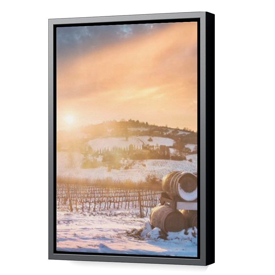 Thumbnail for Canvas - Black Floating Frame