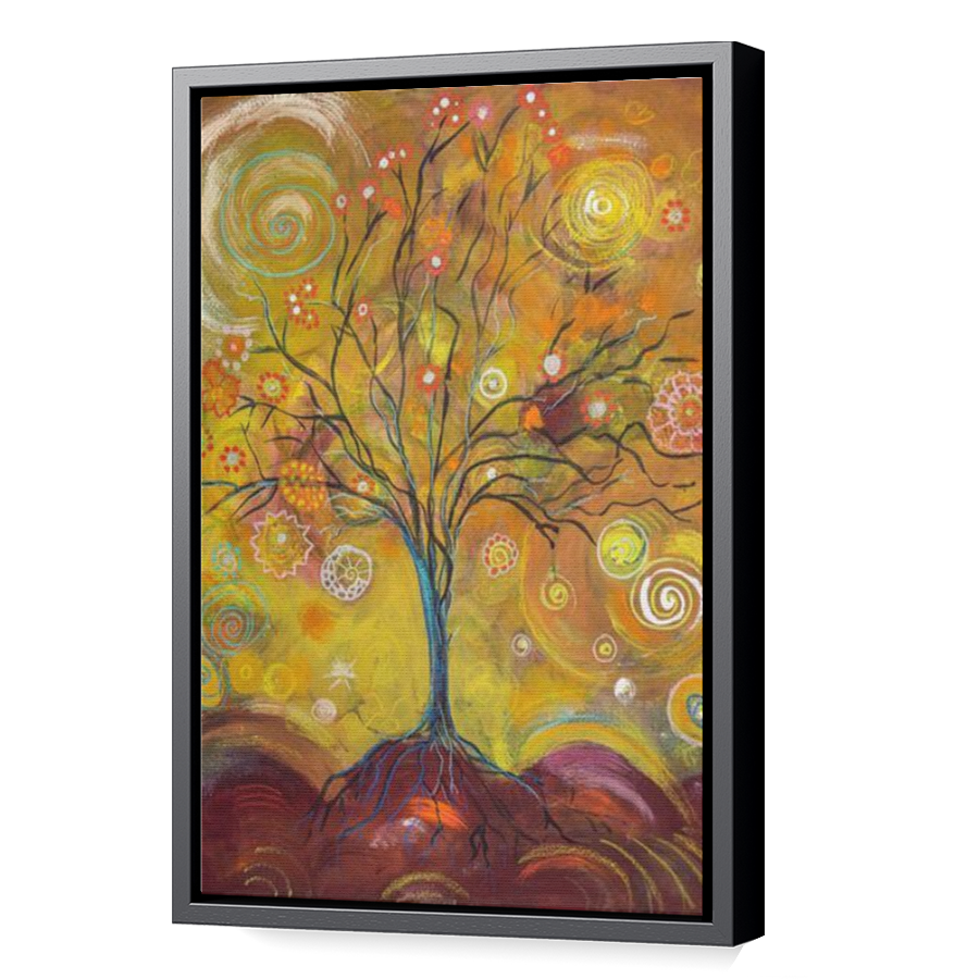 Thumbnail for Canvas - Black Floating Frame