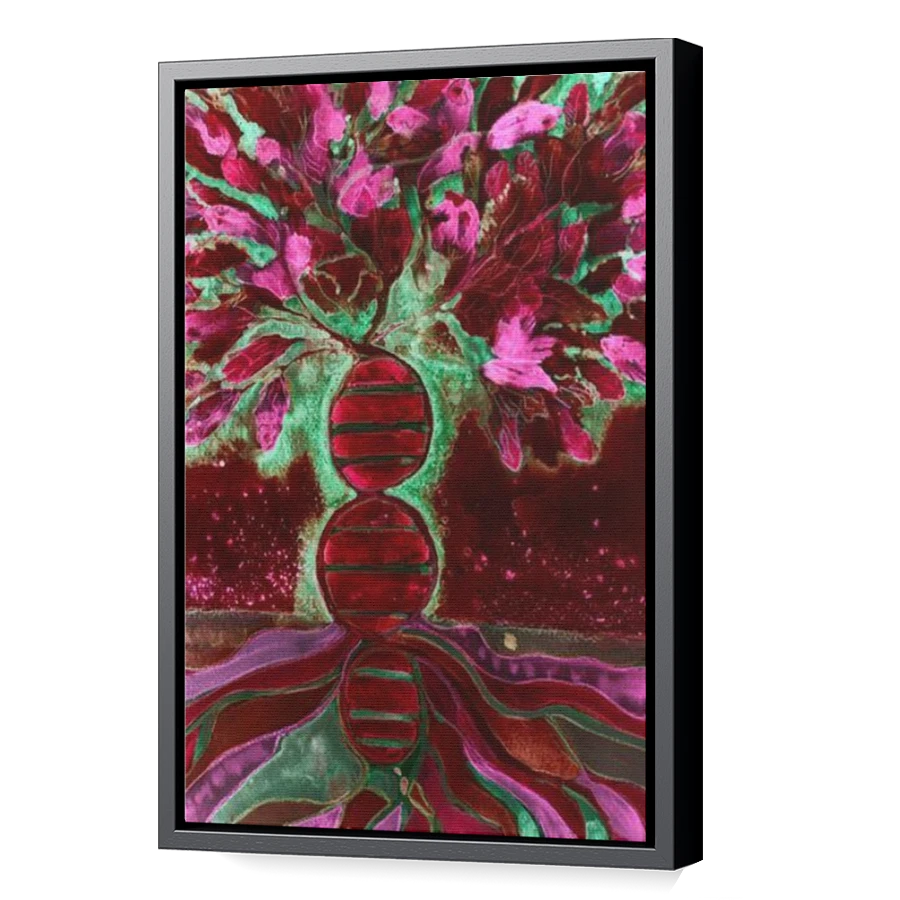 Thumbnail for Canvas - Black Floating Frame