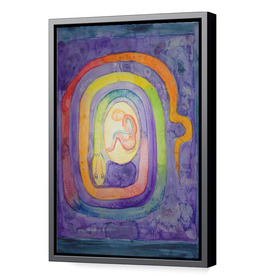 Thumbnail for Canvas - Black Floating Frame