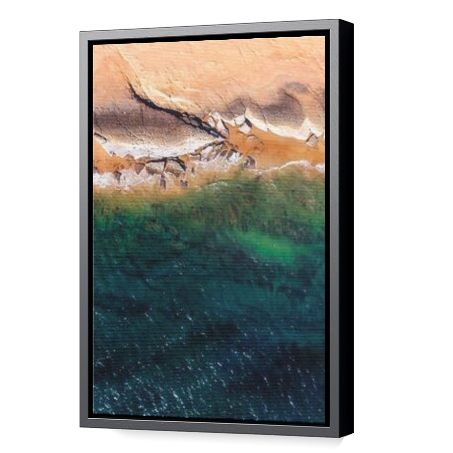 Thumbnail for Canvas - Black Floating Frame
