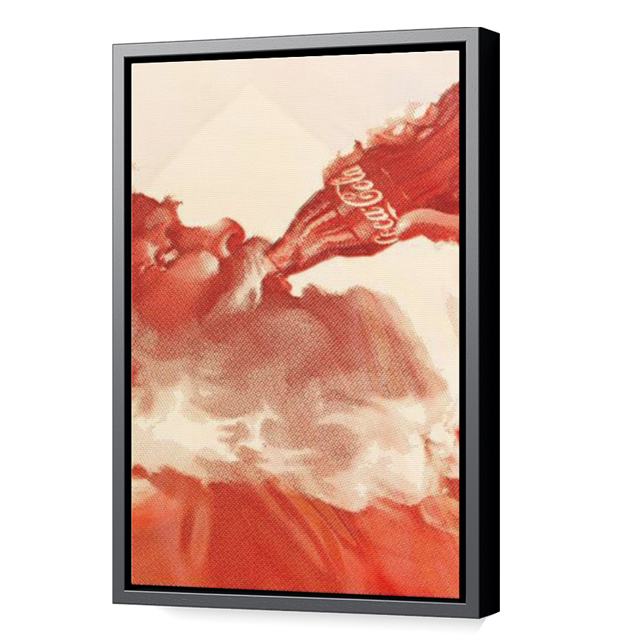 Thumbnail for Canvas - Black Floating Frame