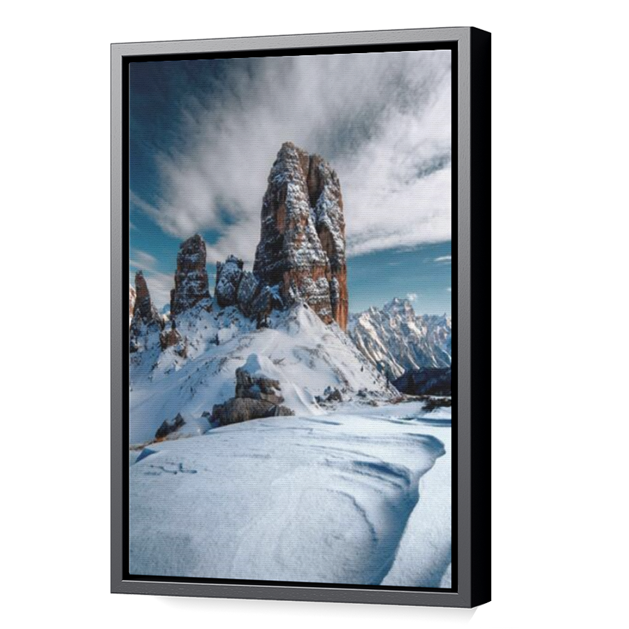 Thumbnail for Canvas - Black Floating Frame