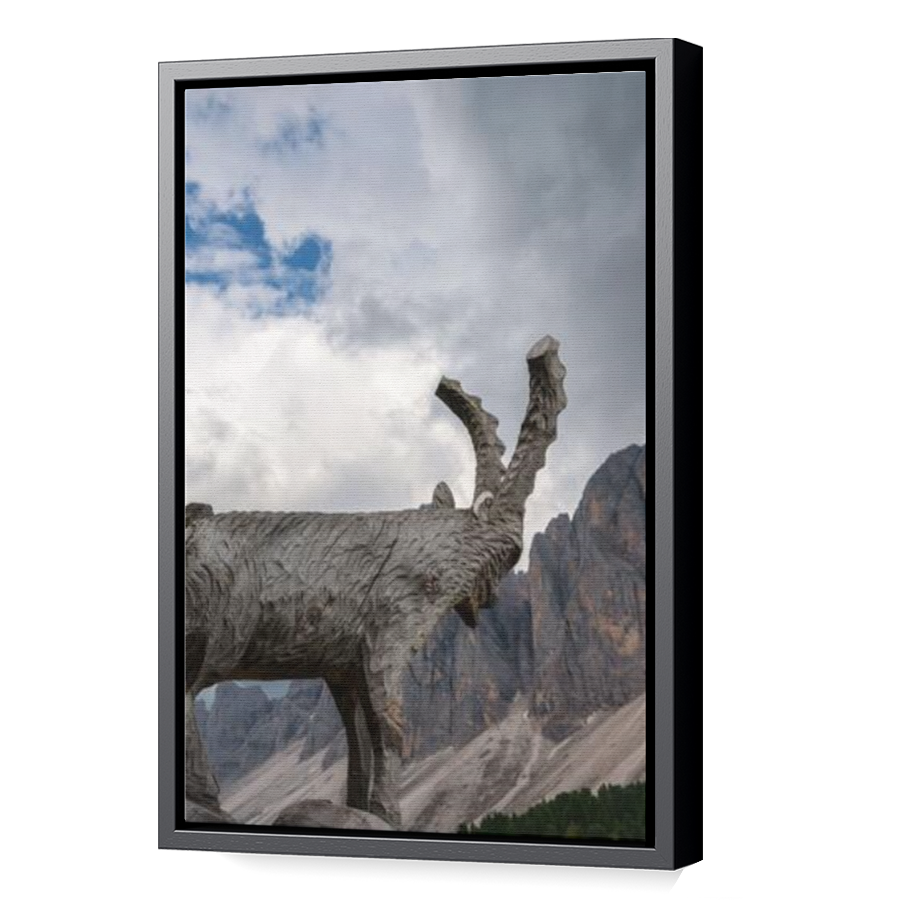 Thumbnail for Canvas - Black Floating Frame
