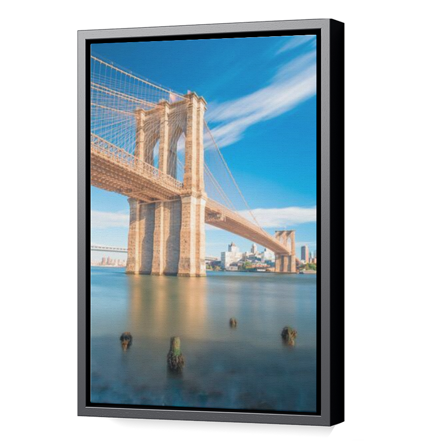 Thumbnail for Canvas - Black Floating Frame