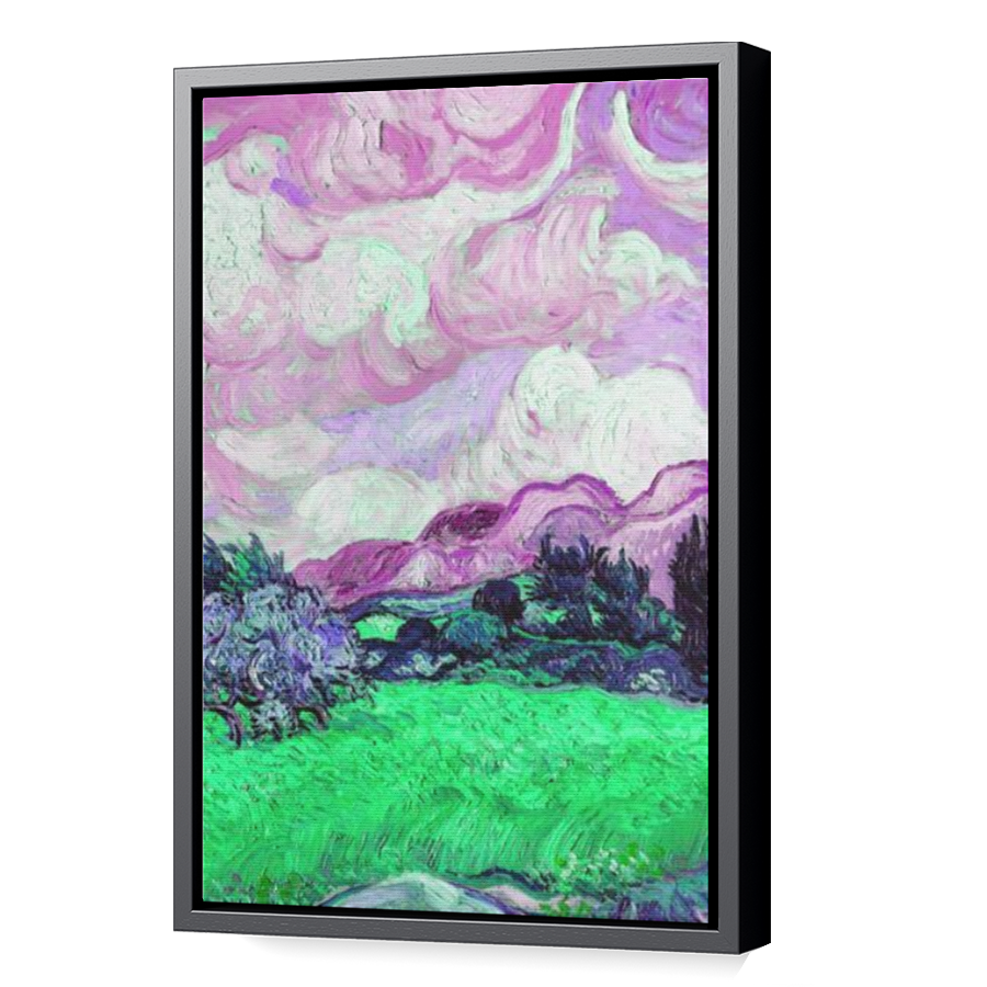 Thumbnail for Canvas - Black Floating Frame
