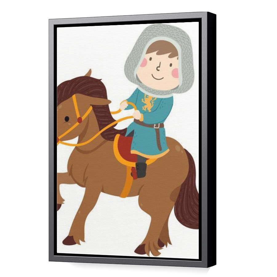 Thumbnail for Canvas - Black Floating Frame