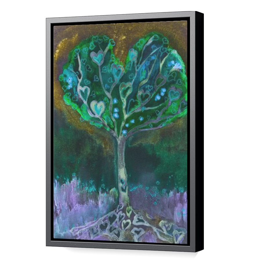 Thumbnail for Canvas - Black Floating Frame