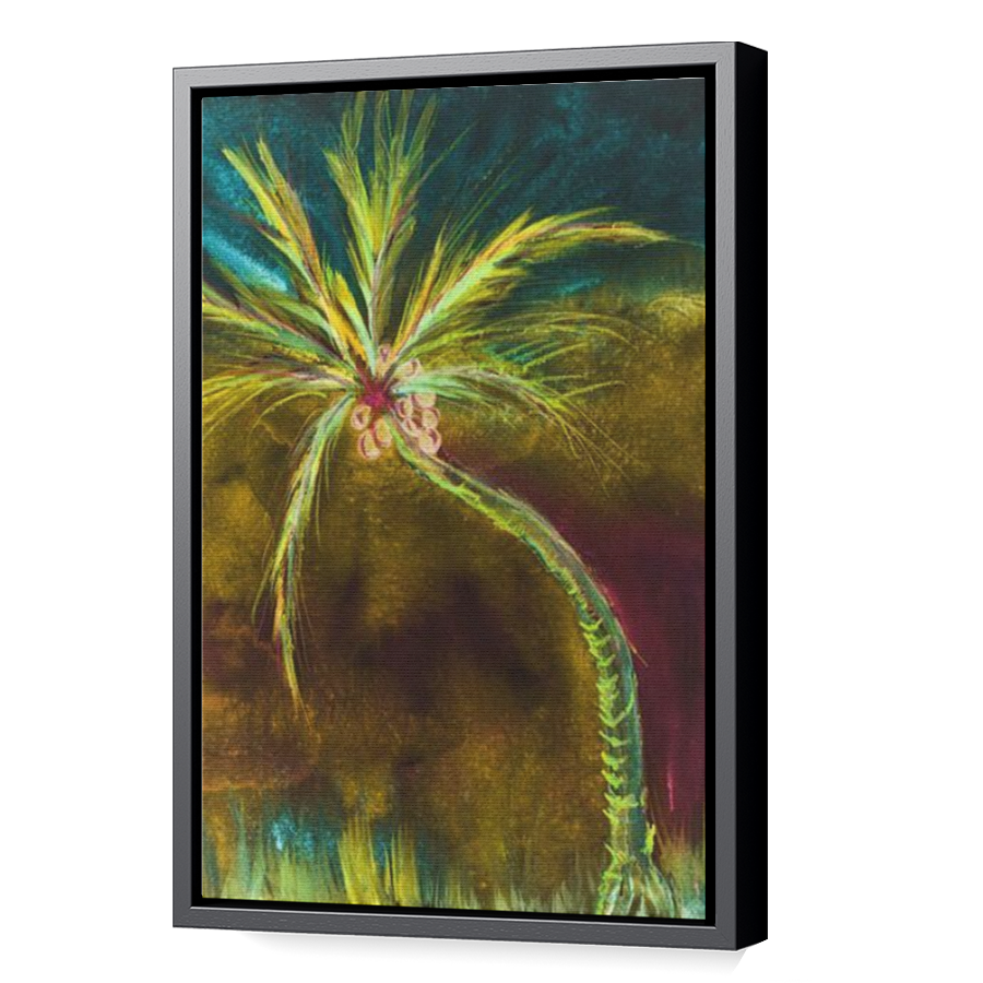 Thumbnail for Canvas - Black Floating Frame