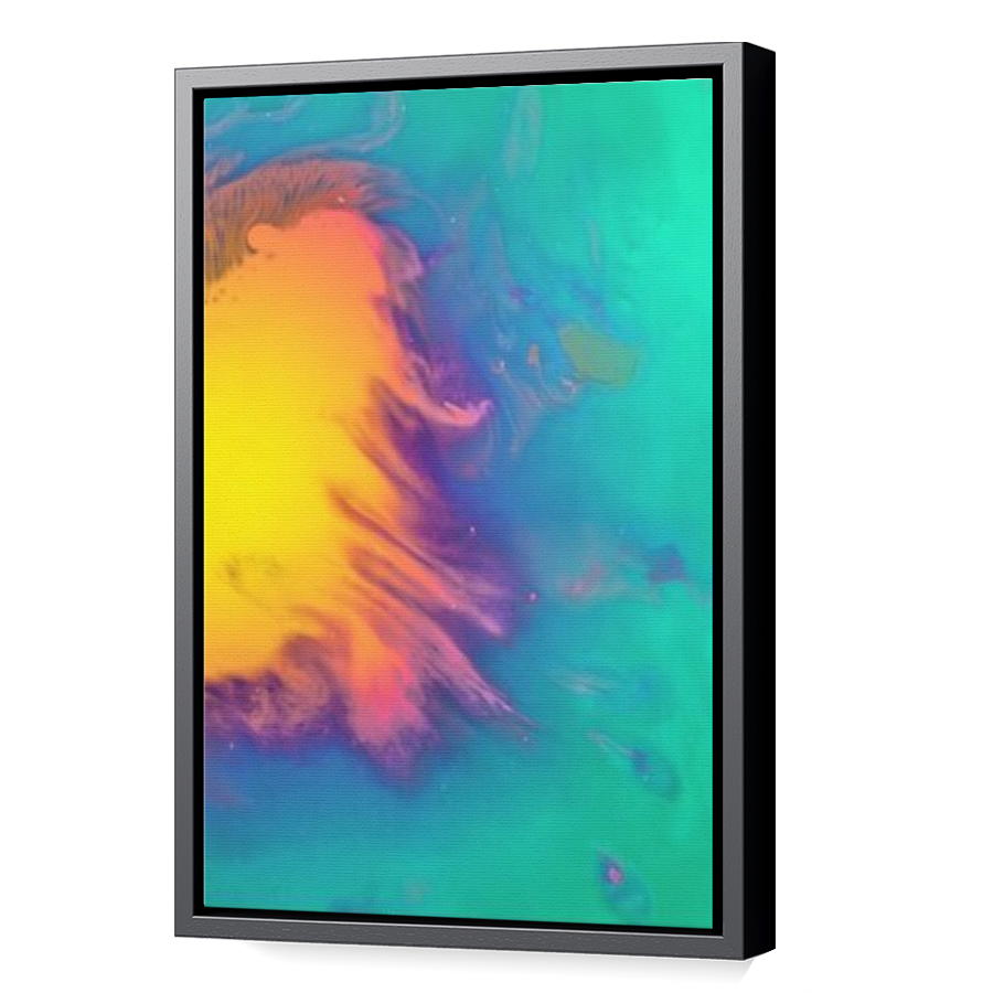 Thumbnail for Canvas - Black Floating Frame