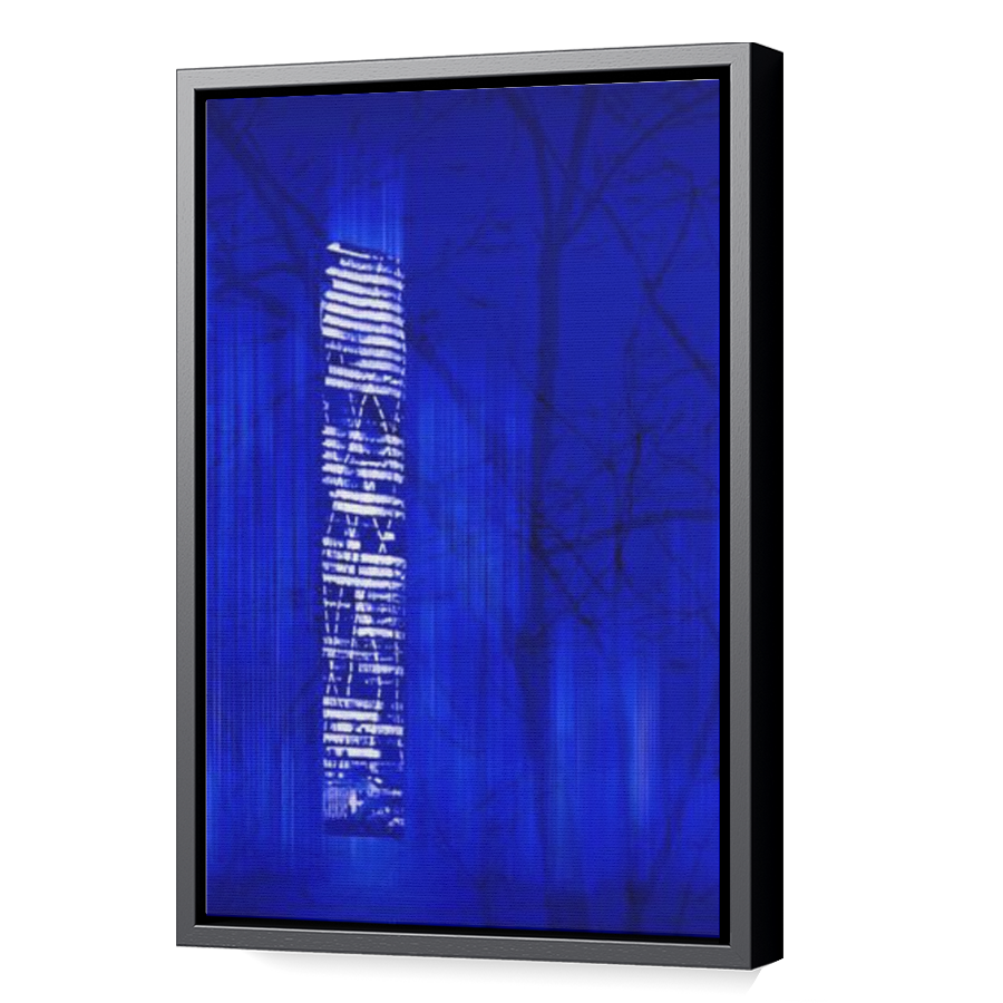 Thumbnail for Canvas - Black Floating Frame