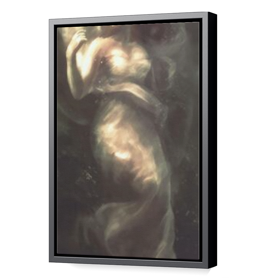 Thumbnail for Canvas - Black Floating Frame