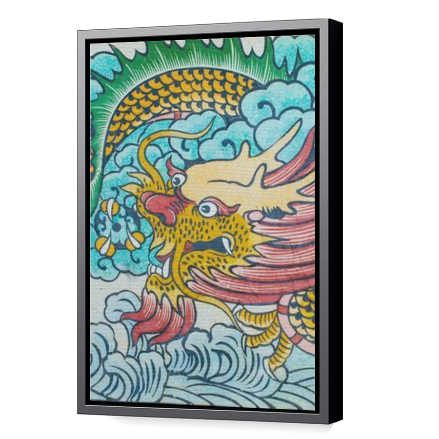 Thumbnail for Canvas - Black Floating Frame