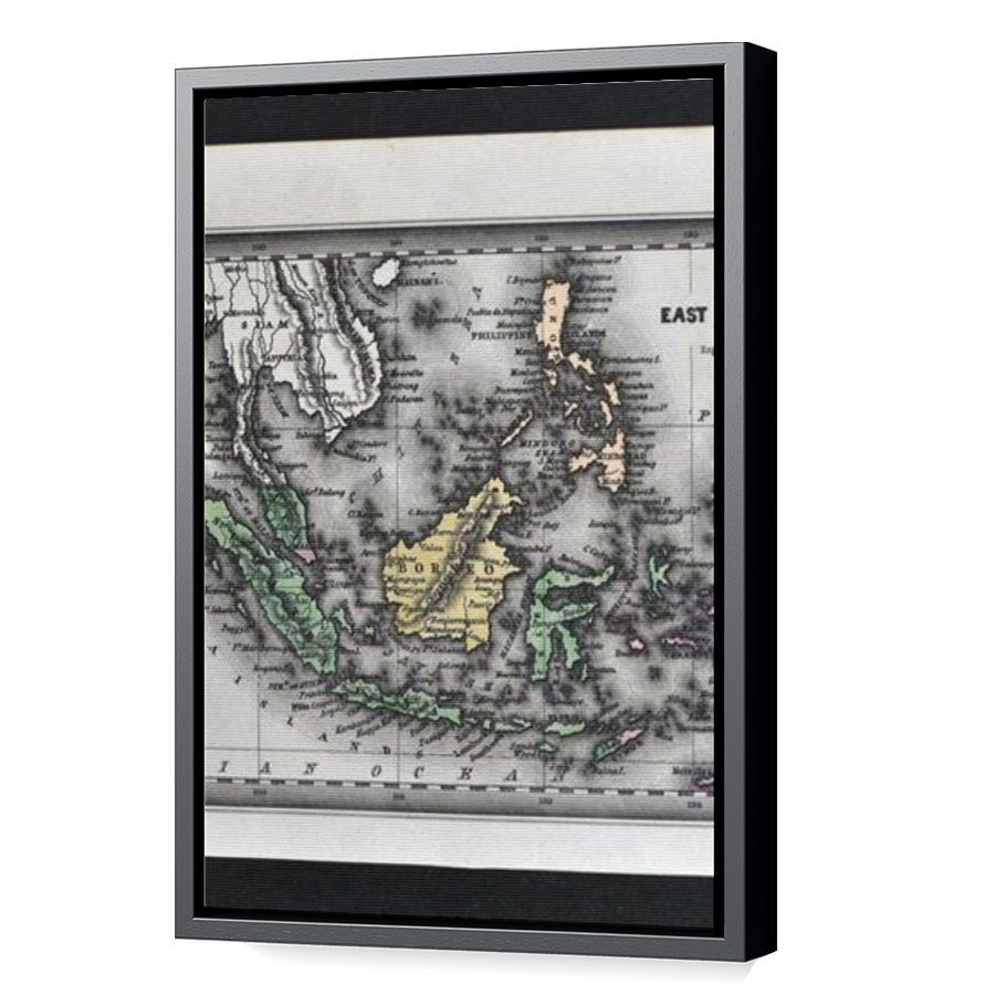 Thumbnail for Canvas - Black Floating Frame