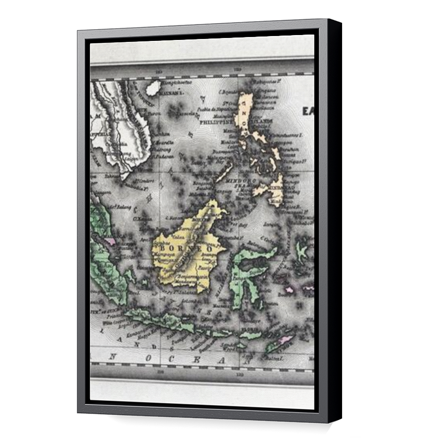 Thumbnail for Canvas - Black Floating Frame