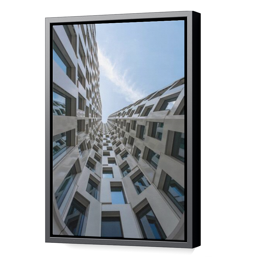 Thumbnail for Canvas - Black Floating Frame