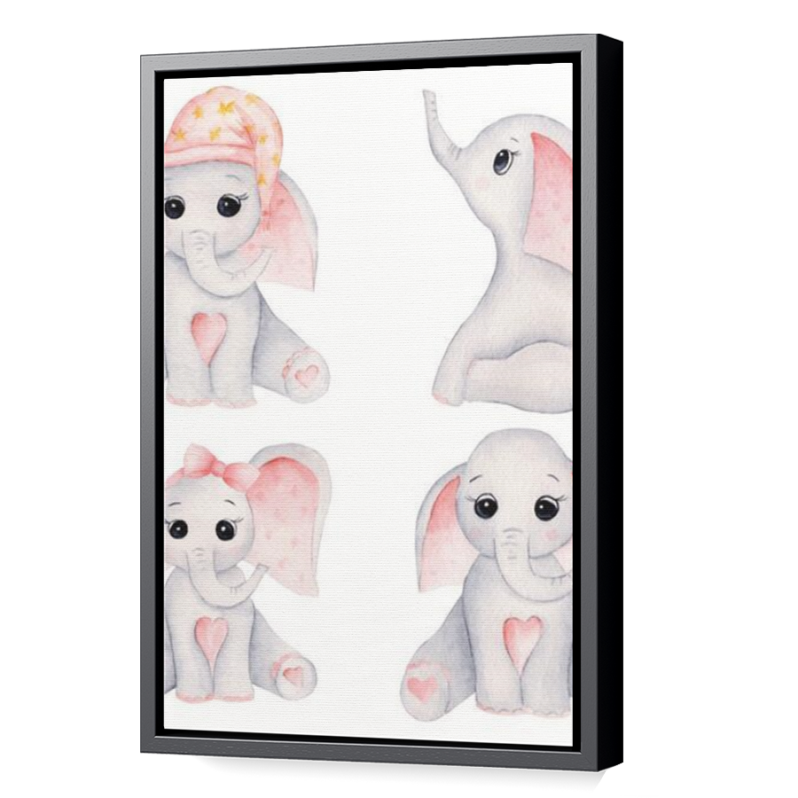 Thumbnail for Canvas - Black Floating Frame