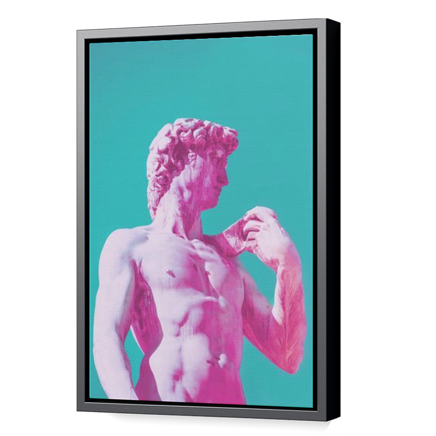 Thumbnail for Canvas - Black Floating Frame