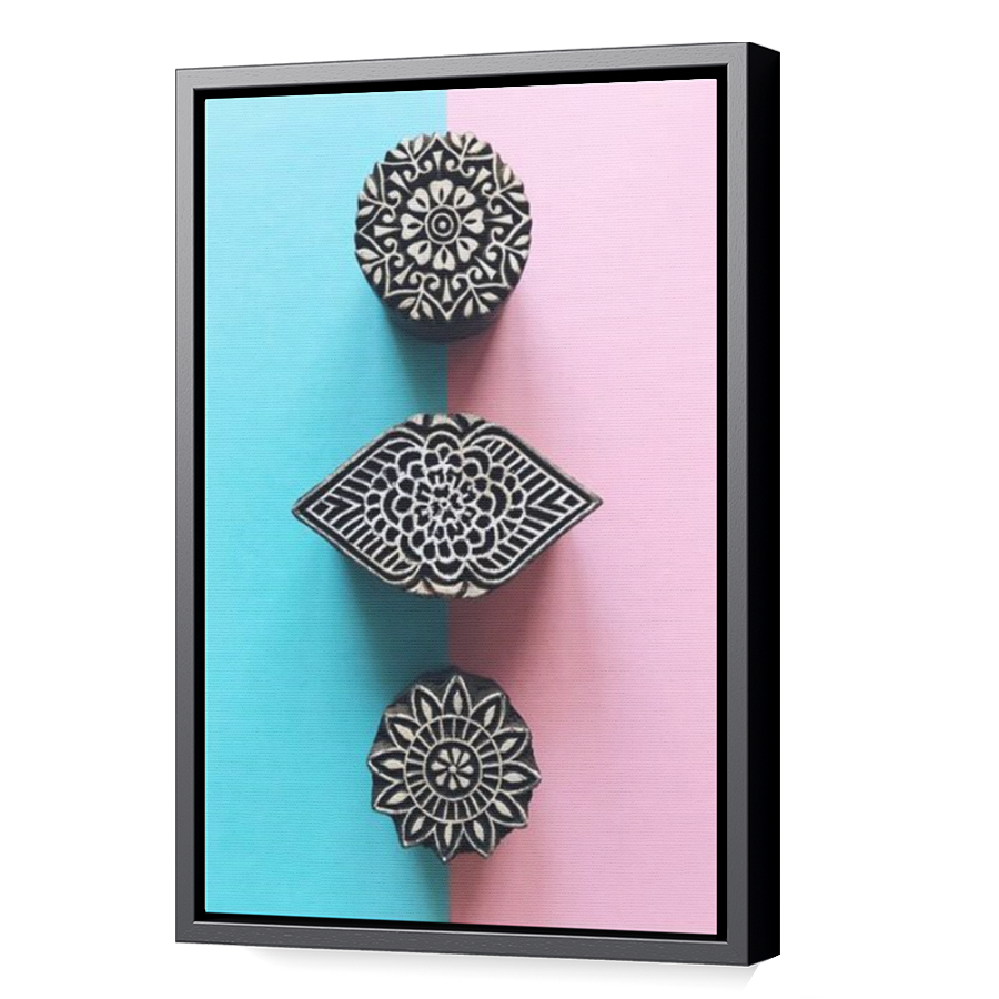 Thumbnail for Canvas - Black Floating Frame