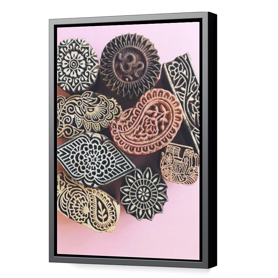 Thumbnail for Canvas - Black Floating Frame